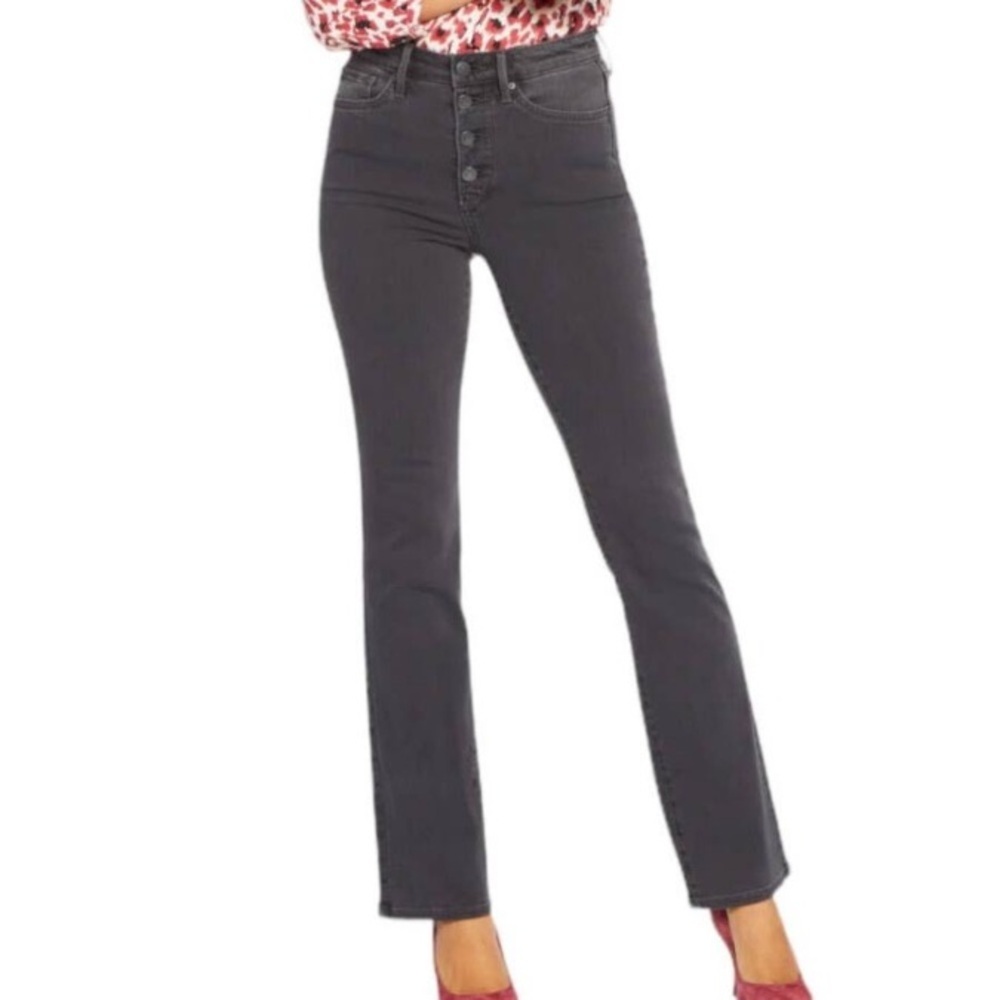 NYDJ Black High-Waisted Jeans
